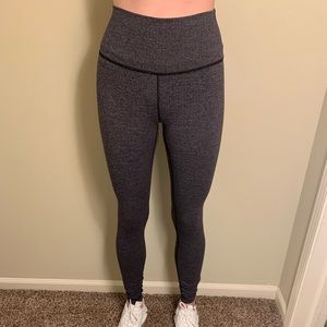 Lululemon herringbone gray leggings